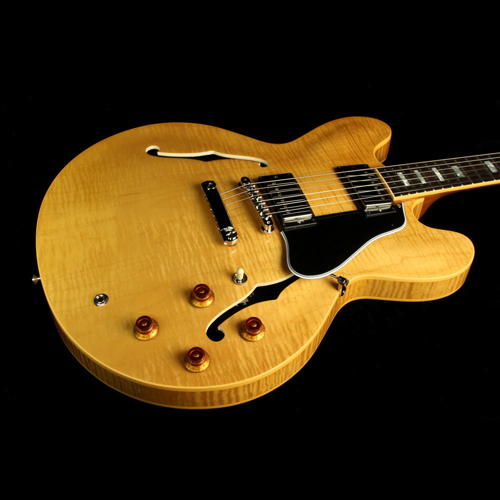Used Gibson Memphis ES-335 Figured Electric Guitar Natural — 6