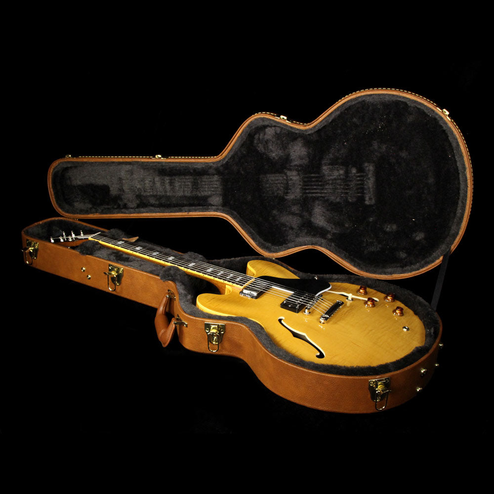 Used Gibson Memphis ES-335 Figured Electric Guitar Natural — 8