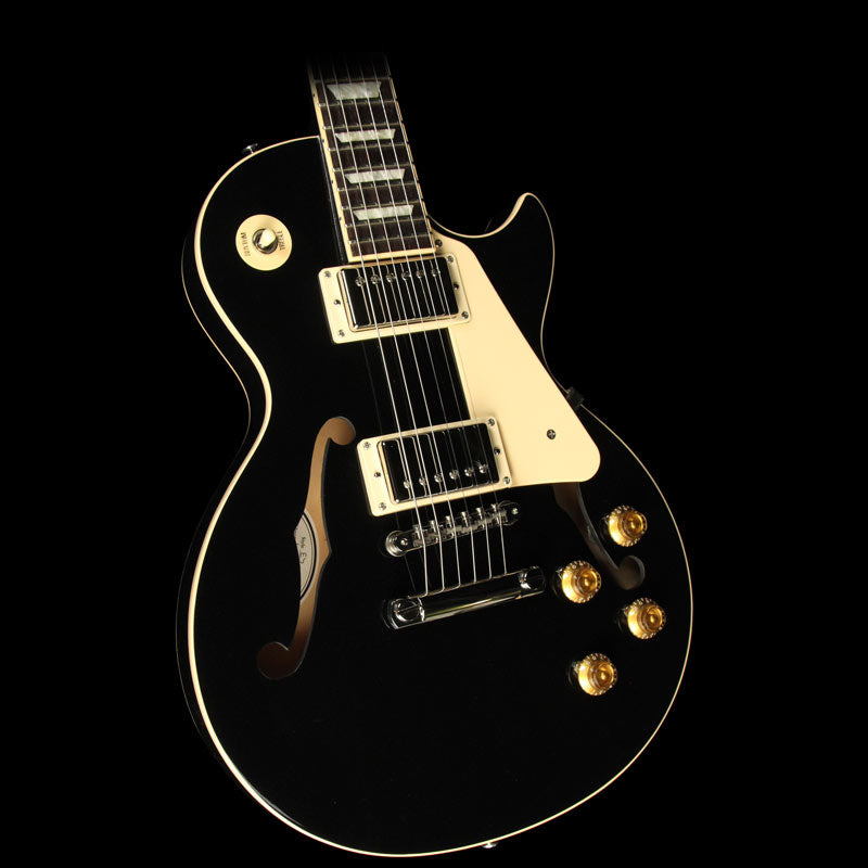 Used Gibson Memphis ES-Les Paul Electric Guitar Ebony — 1