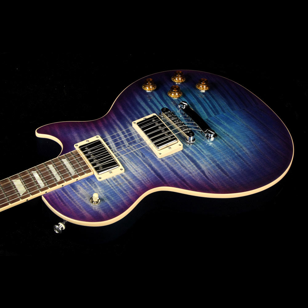 Used 2017 Gibson Les Paul Standard T Electric Guitar Blueberry Burst — 7