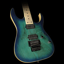 Used 2015 Ibanez RG Prestige RG652AHM Electric Guitar Nebula Green Burst