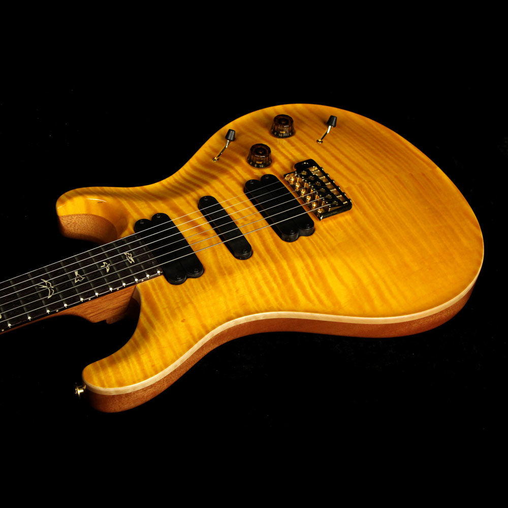 Used 2011 Paul Reed Smith 513 Ten-Top Electric Guitar Vintage Yellow — 7