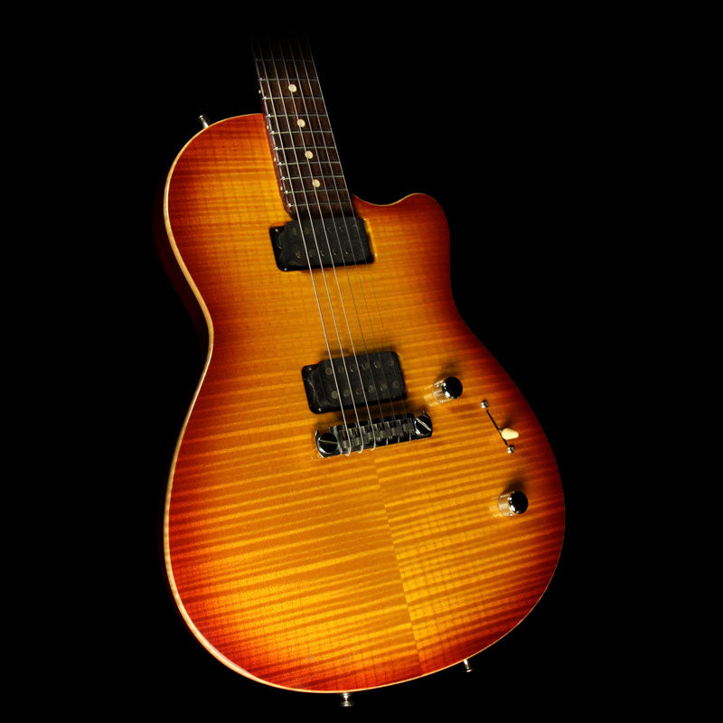 Used Tom Anderson Atom Electric Guitar Cherry Sunburst — 1