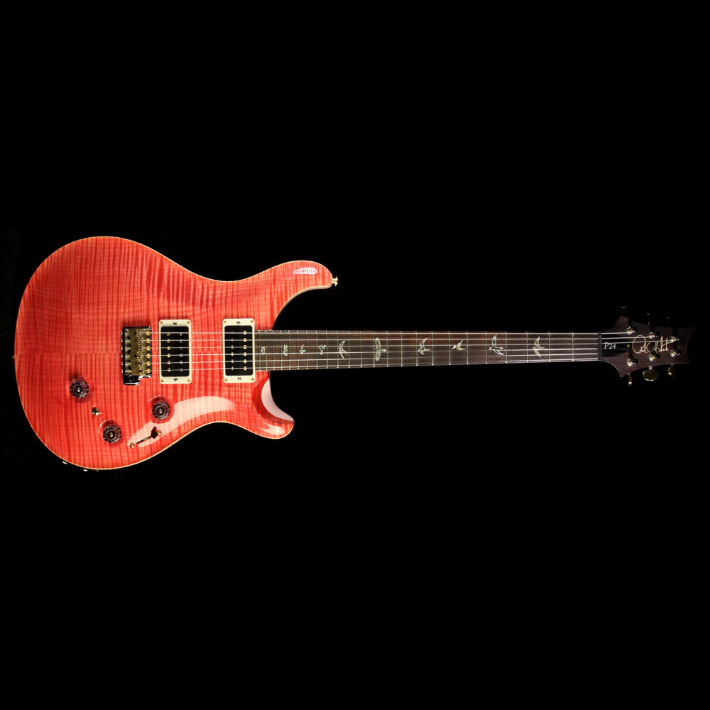 Paul Reed Smith P24 Artist Package Electric Guitar Bonnie Pink and Rosewood Neck — 2