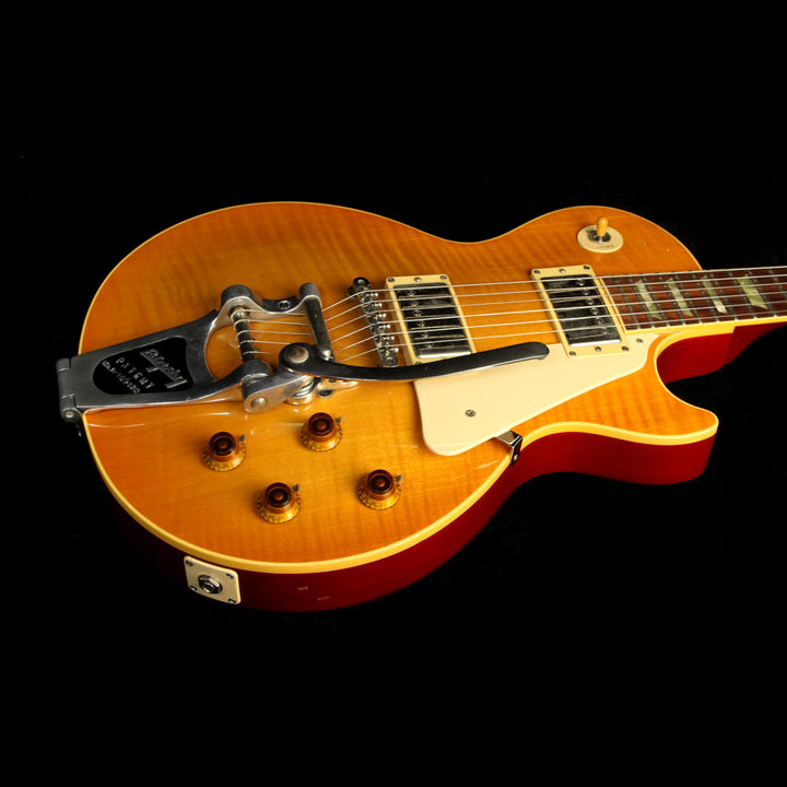 Used 1992 Gibson Les Paul Classic Electric Guitar Amber Burst