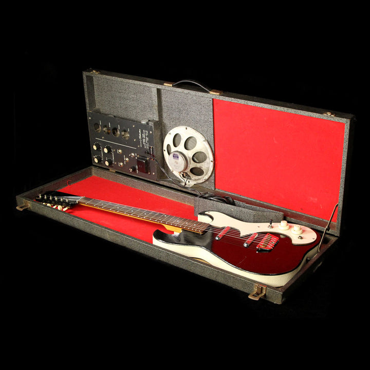 Used 1963 Silvertone 1449 Guitar & Amp-In-Case Set