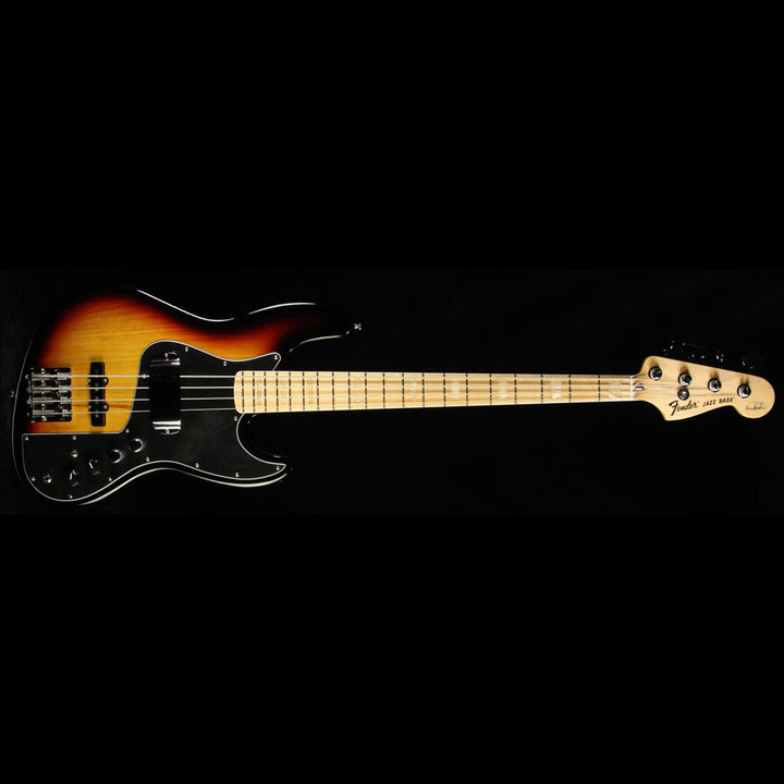 Used 2013 Fender Marcus Miller Signature Electric Jazz Bass Guitar Sunburst