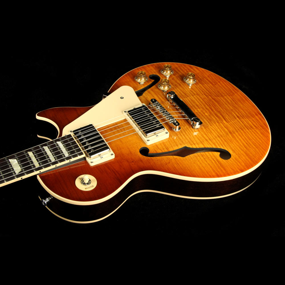 Used Gibson ES-Les Paul Electric Guitar Faded Light Burst — 5