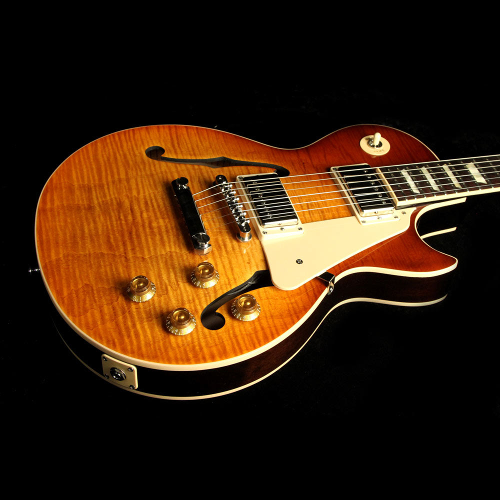 Used Gibson ES-Les Paul Electric Guitar Faded Light Burst — 6