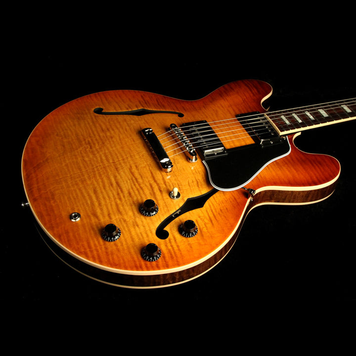 Used Gibson Memphis ES-335 Reissue Electric Guitar Figured Top Faded Lightburst