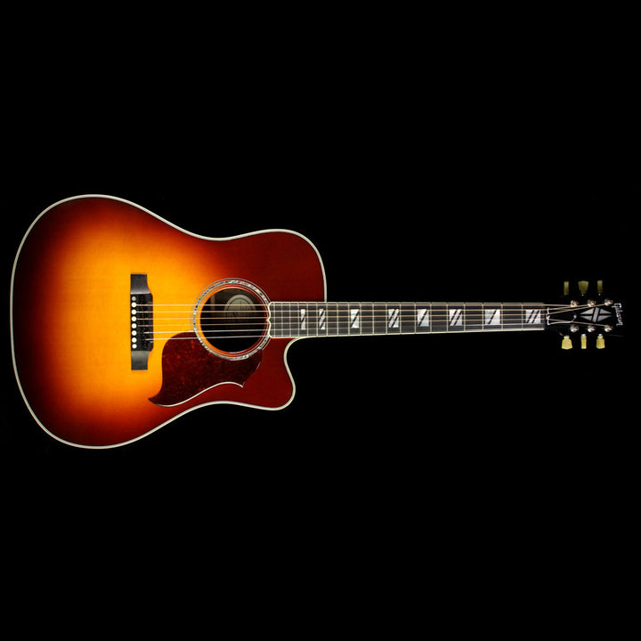 Used Gibson Montana Songwriter Cutaway Progressive Acoustic-Electric Guitar Autumn Burst