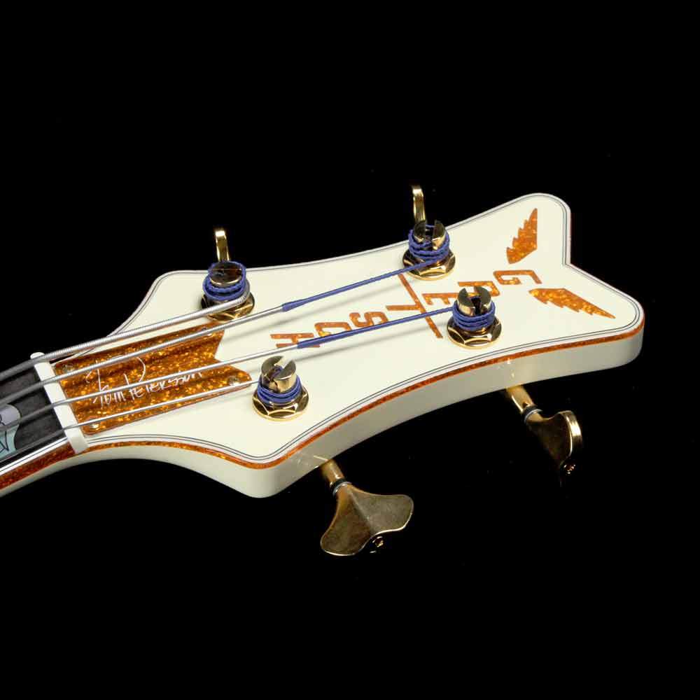 Gretsch G6136B-TP Tom Petersson Signature 4-String Falcon Bass Aged White — 4