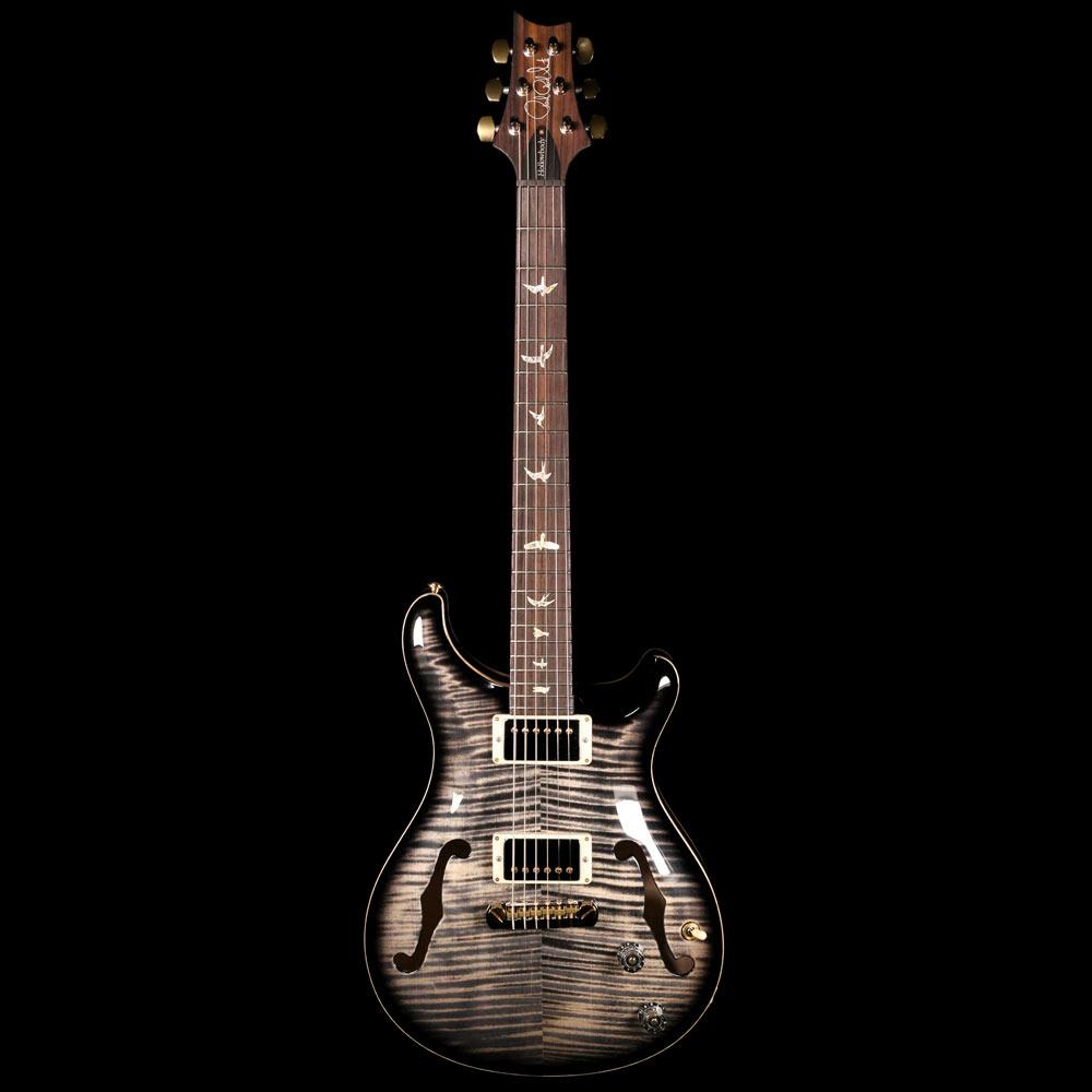 PRS Hollowbody II Ten-Top Electric Guitar Charcoal Burst — 2
