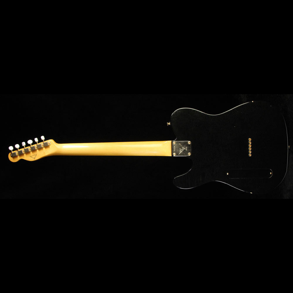 Used Fender Custom Shop Masterbuilt Yuriy Shishkov Featherweight La Cabronita Relic Electric Guitar Black — 3