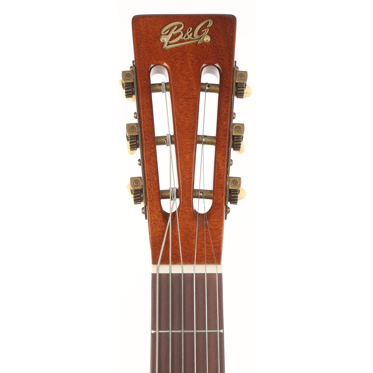 B&G Guitars Little Sister Crossroads Cutaway Tobacco Burst — 4