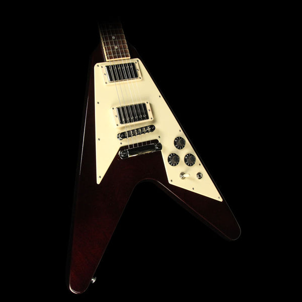 Used 2014 Gibson 120th Anniversary Flying V Electric Guitar Aged Cherry