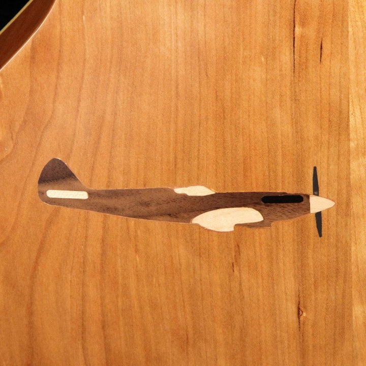 Murray Kuun Spitfire Jazz Archtop Electric Guitar Natural