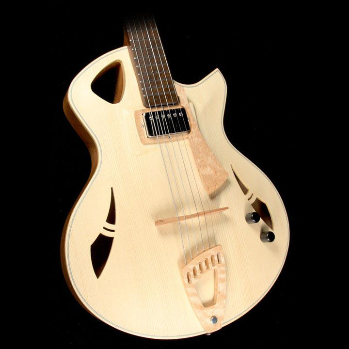 Murray Kuun Spitfire Jazz Archtop Electric Guitar Natural