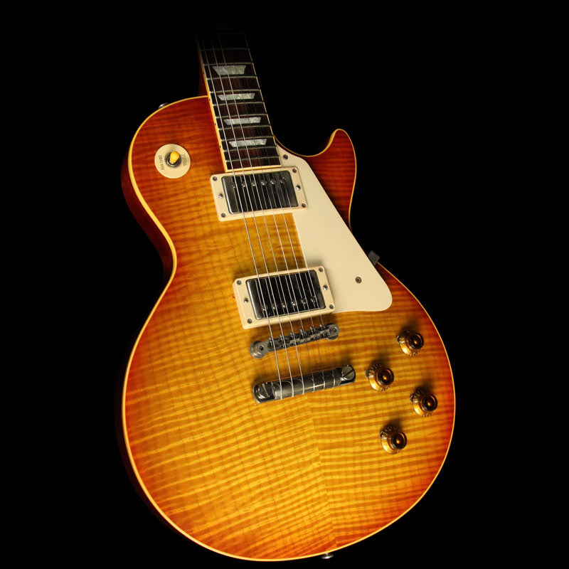 Used 2000 Gibson Custom Shop '59 Les Paul Electric Guitar Washed Cherry — 1