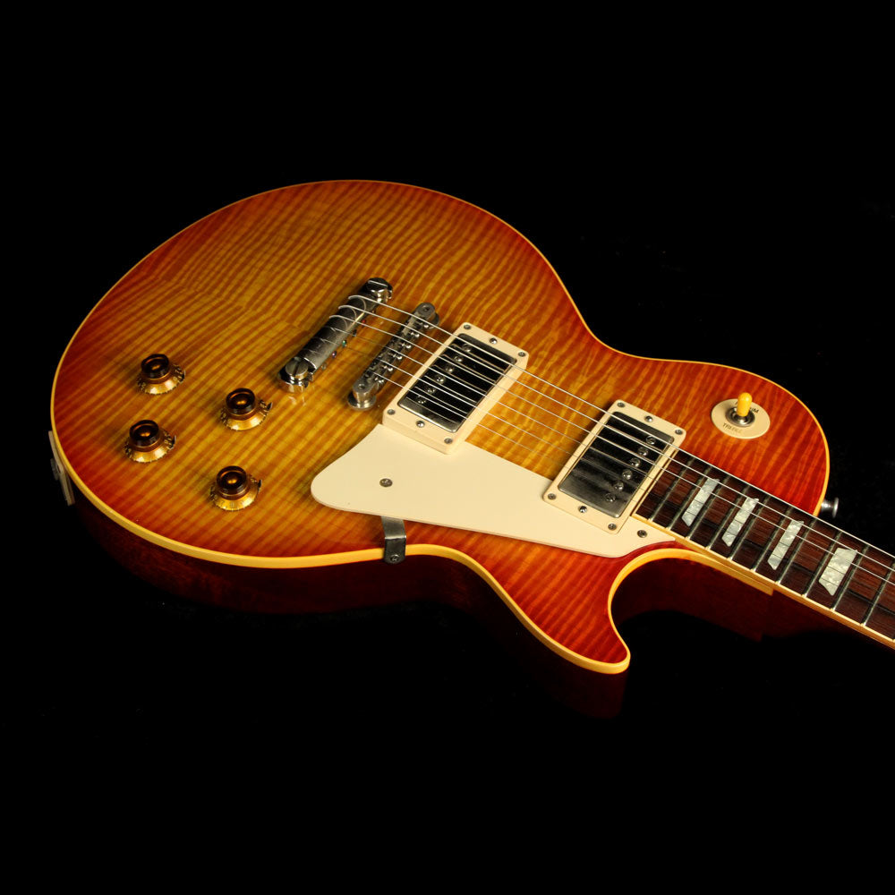 Used 2000 Gibson Custom Shop '59 Les Paul Electric Guitar Washed Cherry — 7