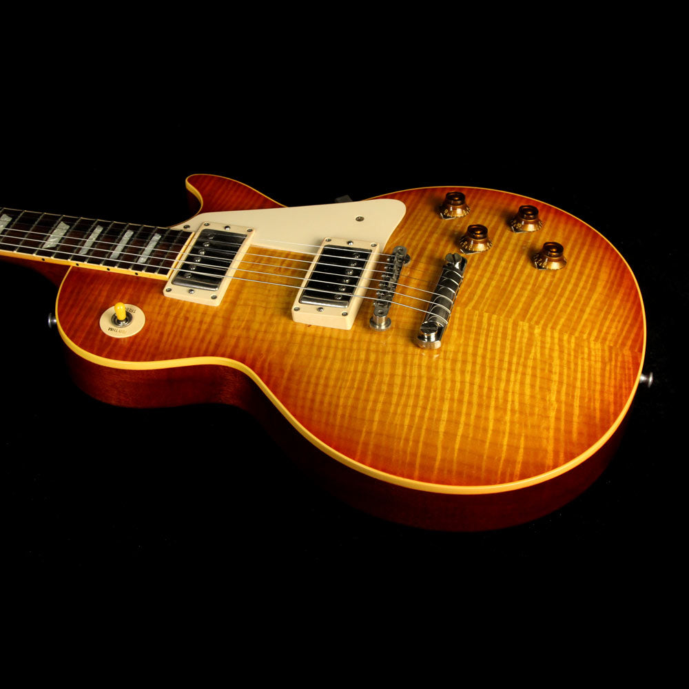 Used 2000 Gibson Custom Shop '59 Les Paul Electric Guitar Washed Cherry — 8