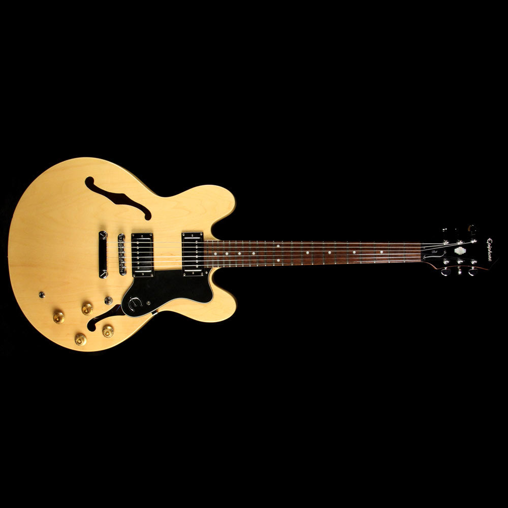Used Epiphone Dot Electric Guitar Natural | The Music Zoo