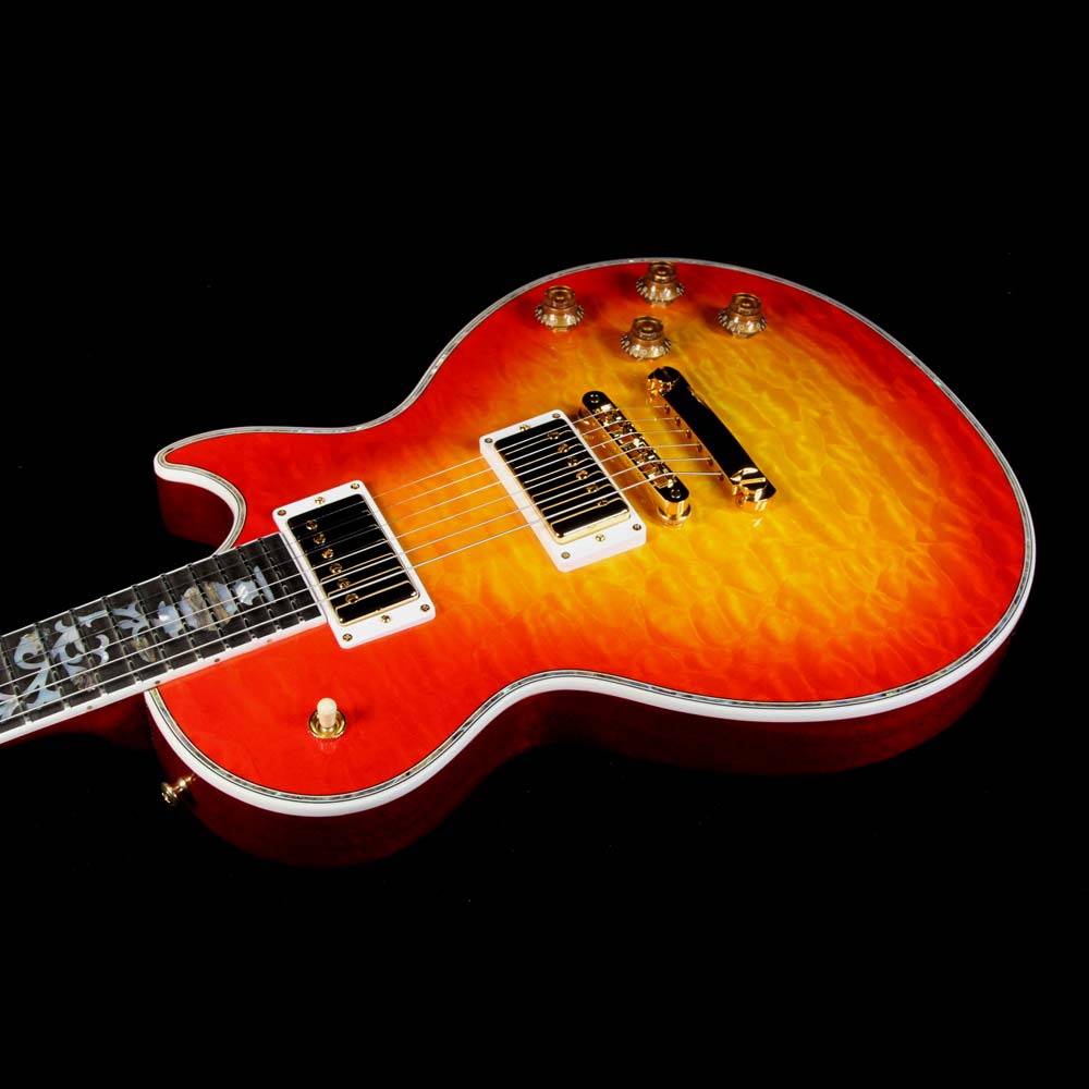 Gibson Custom Shop Les Paul Ultima Electric Guitar Heritage Cherry Sunburst — 6