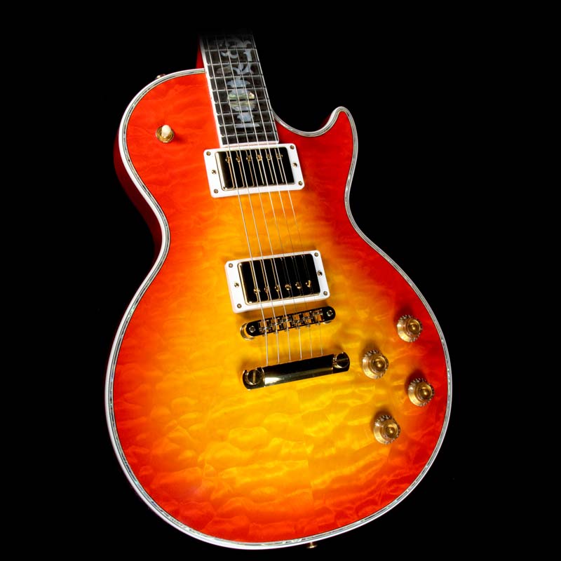 Gibson Custom Shop Les Paul Ultima Electric Guitar Heritage Cherry Sunburst — 1