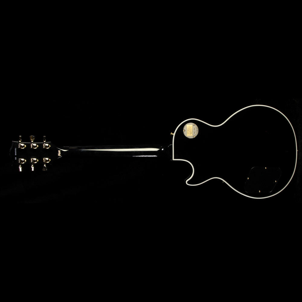 Used 2009 Gibson Custom Shop Les Paul Custom Electric Guitar Ebony — 3