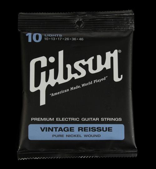 Gibson Vintage Reissue Nickel Wound Electric Strings (Light 10-46)