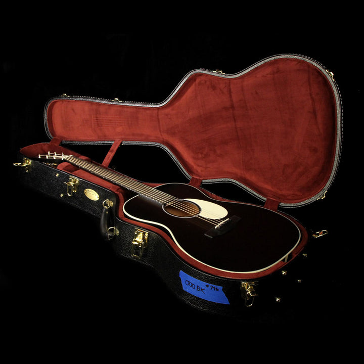 Martin Custom Shop 000-18 Mahogany Acoustic Guitar Black
