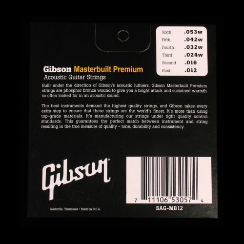 Gibson J-200 Acoustic Phosphor Bronze Strings (Ultra Light 11-52)