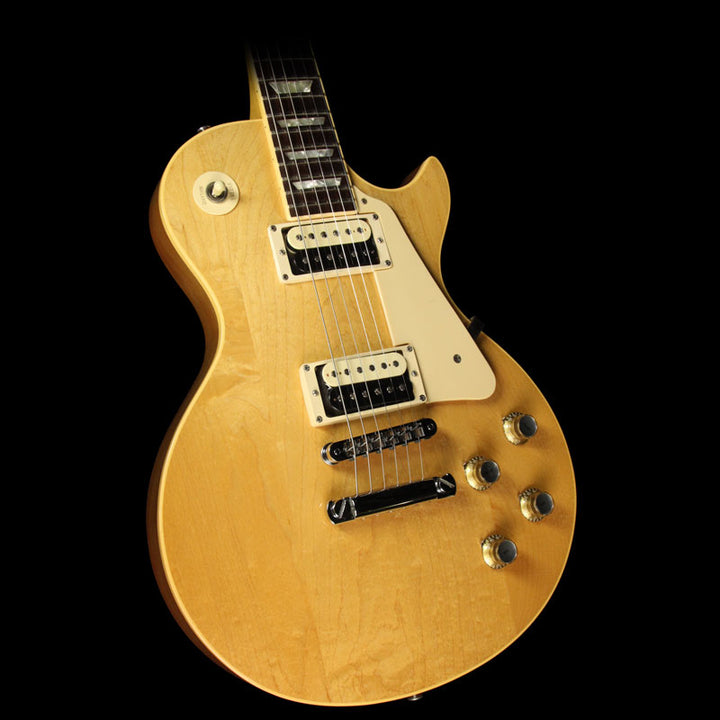 Used 1980 Gibson Les Paul Standard Electric Guitar Natural