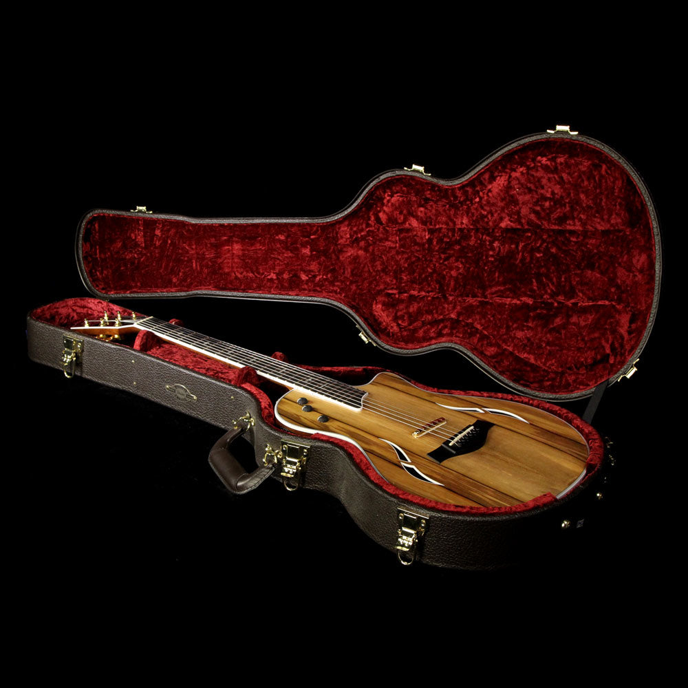 Used 2015 Taylor T5z Custom Sassafras Acoustic Guitar Natural — 5