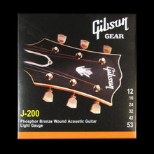 Gibson J-200 Phosphor Bronze Acoustic Strings (Light 12-53)