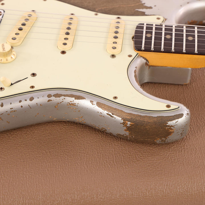 Fender Custom Shop '62 Stratocaster Ultimate Relic Masterbuilt Jason Smith Silver Primer