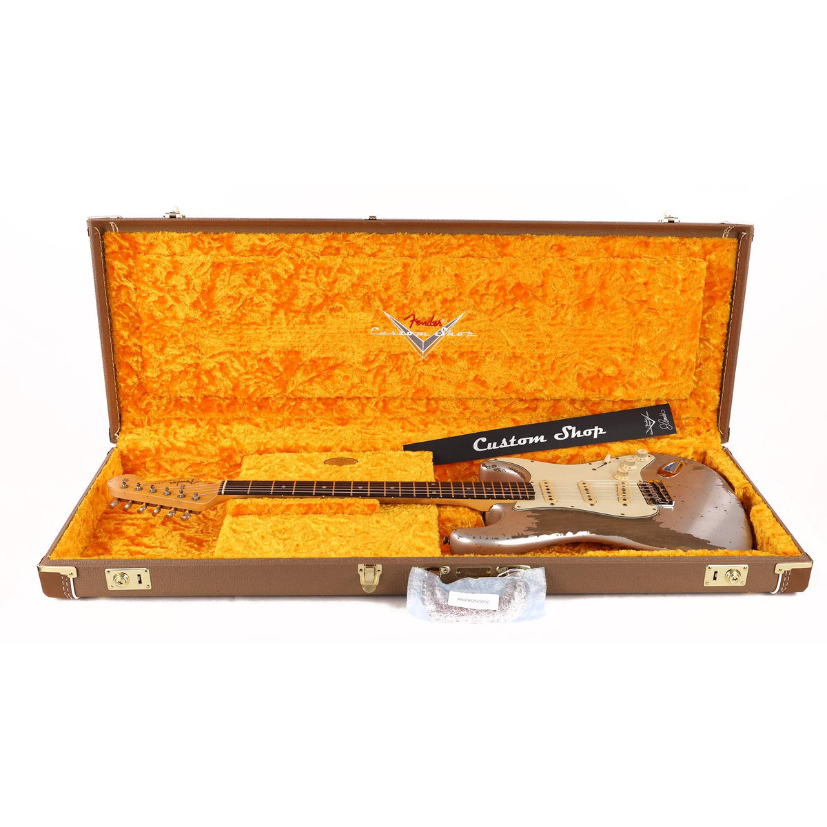 Fender Custom Shop '62 Stratocaster Ultimate Relic Masterbuilt Jason Smith Silver Primer — 12