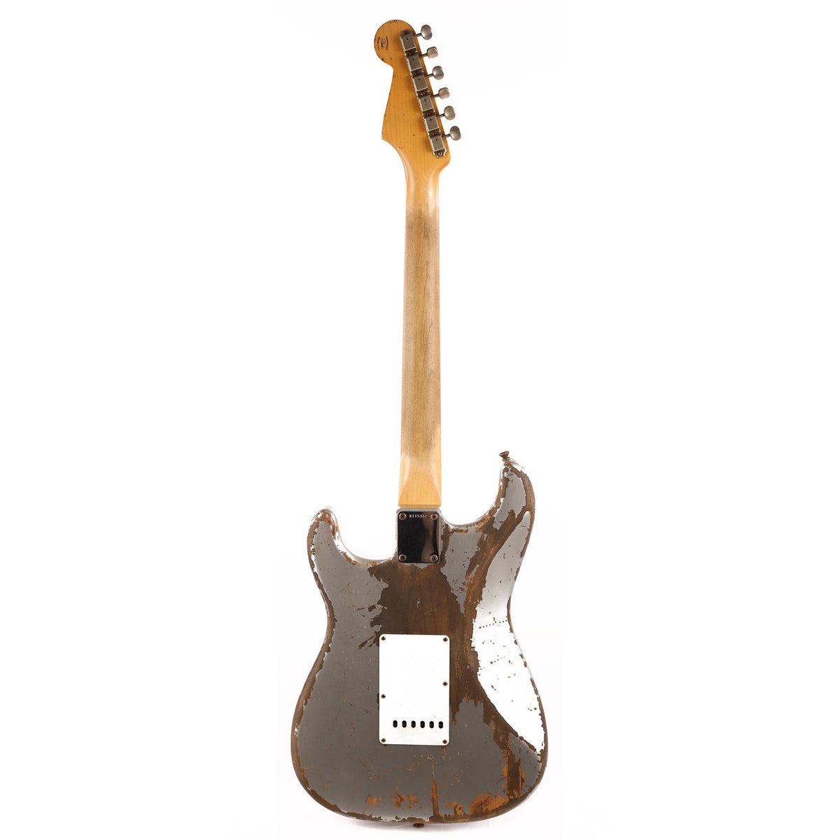 Fender Custom Shop '62 Stratocaster Ultimate Relic Masterbuilt Jason Smith Silver Primer — 3