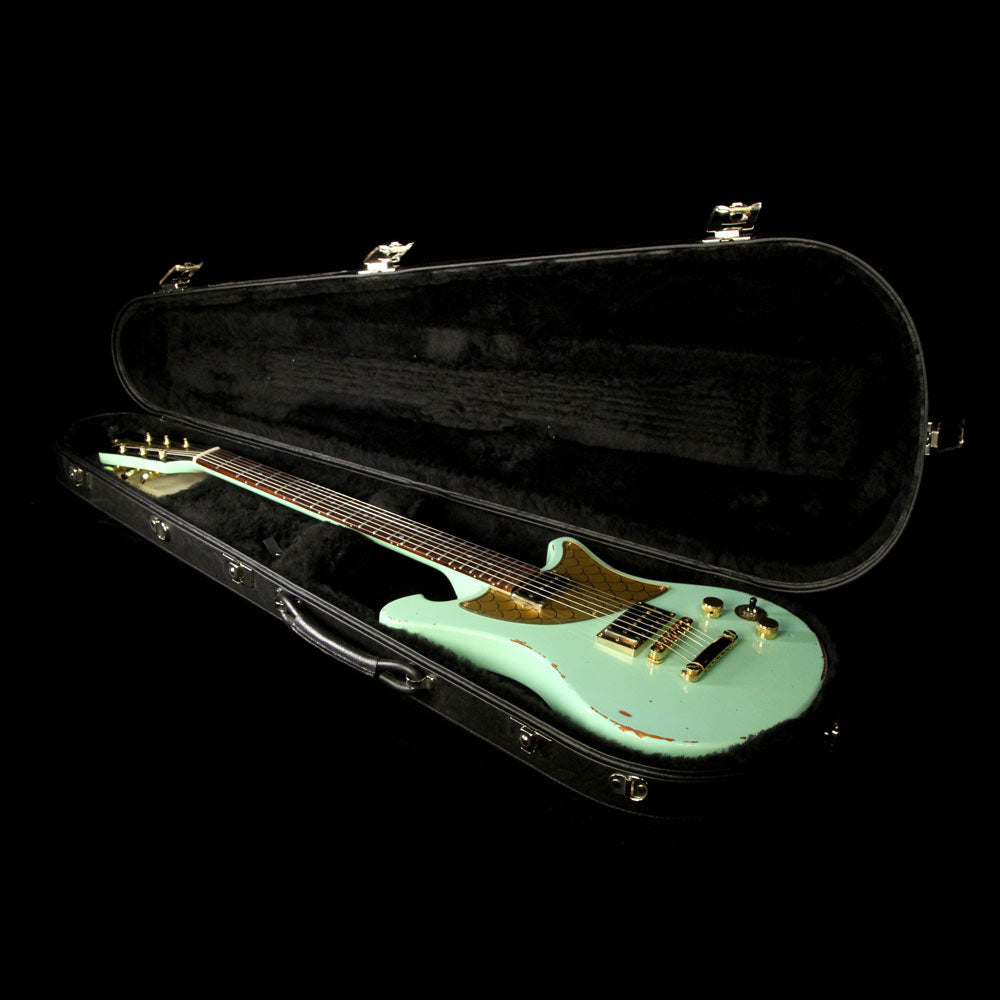 Wild Custom Guitars Wildone Electric Guitar Surf Green P-90 — 5