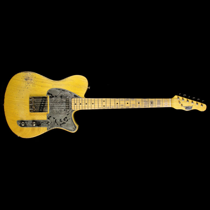 Wild Custom Guitars Wild-TV Electric Guitar Ultra Relic Butterscotch