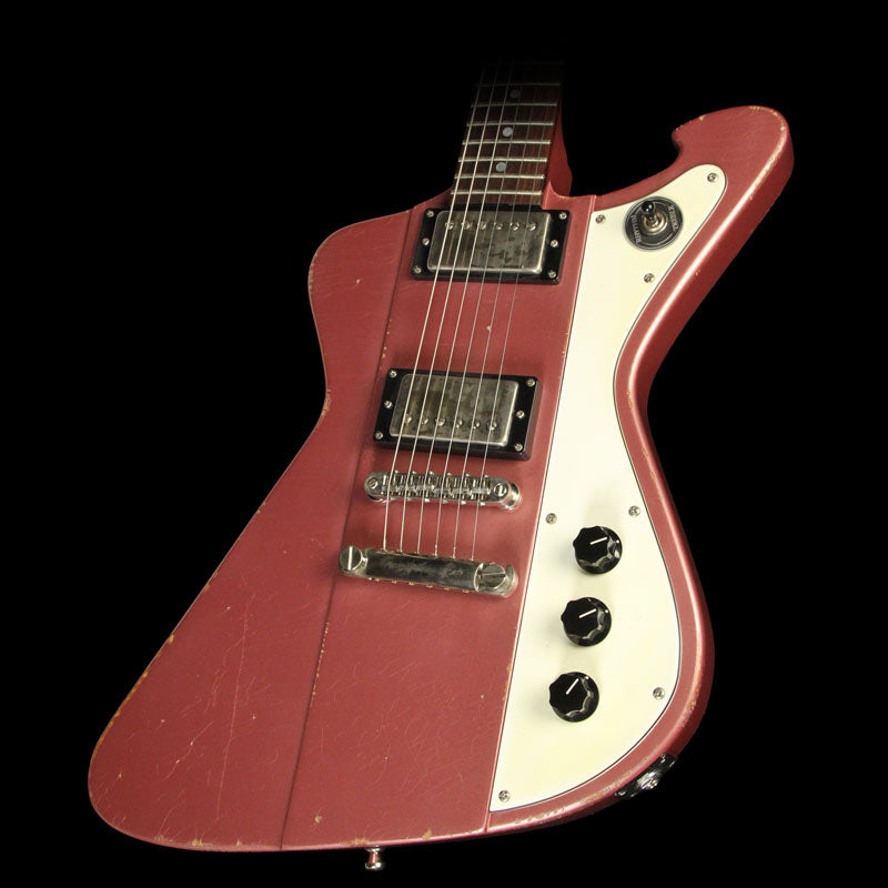 Wild Custom Guitars Firewild Electric Guitar Relic Burgundy Mist — 1