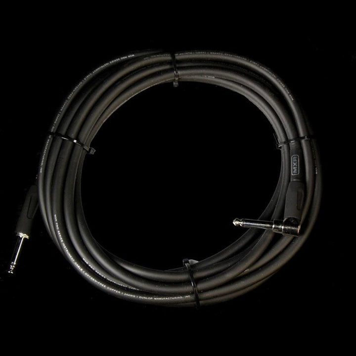 MXR Pro Series Instrument Cable Straight-Right Angle 20 Feet Black