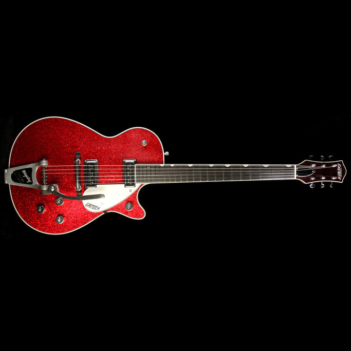 Gretsch Custom Shop 1958 G6129TCS Sparkle Jet Relic Electric Guitar Red Sparkle