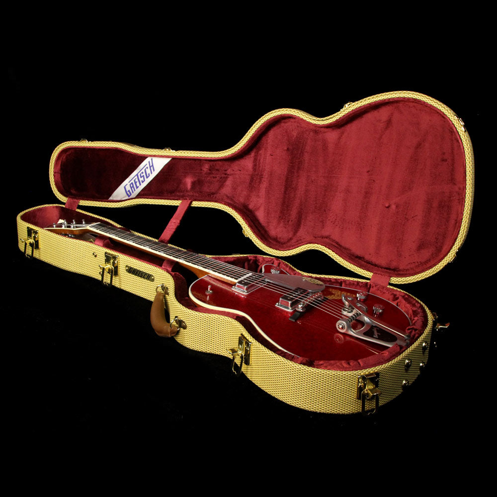 Gretsch Custom Shop 1958 G6129TCS Sparkle Jet Relic Electric Guitar Red Sparkle — 6