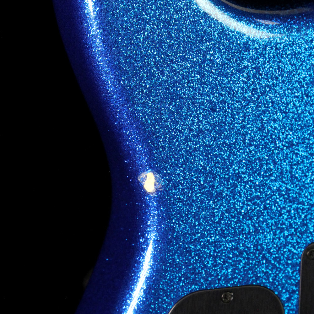 Used Jackson Custom Shop San Dimas Electric Guitar Blue Sparkle — 4