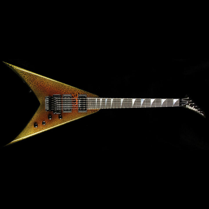 Used 2016 Jackson Custom Shop King V Electric Guitar Fire Crackle