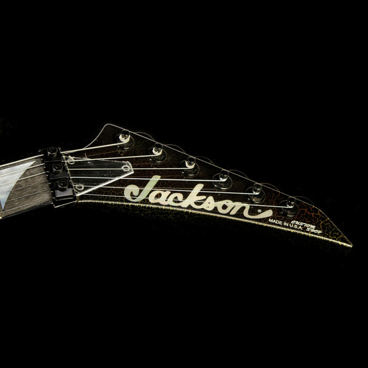 Used 2016 Jackson Custom Shop King V Electric Guitar Fire Crackle