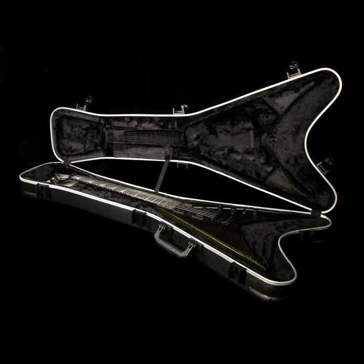 Used 2016 Jackson Custom Shop King V Electric Guitar Fire Crackle