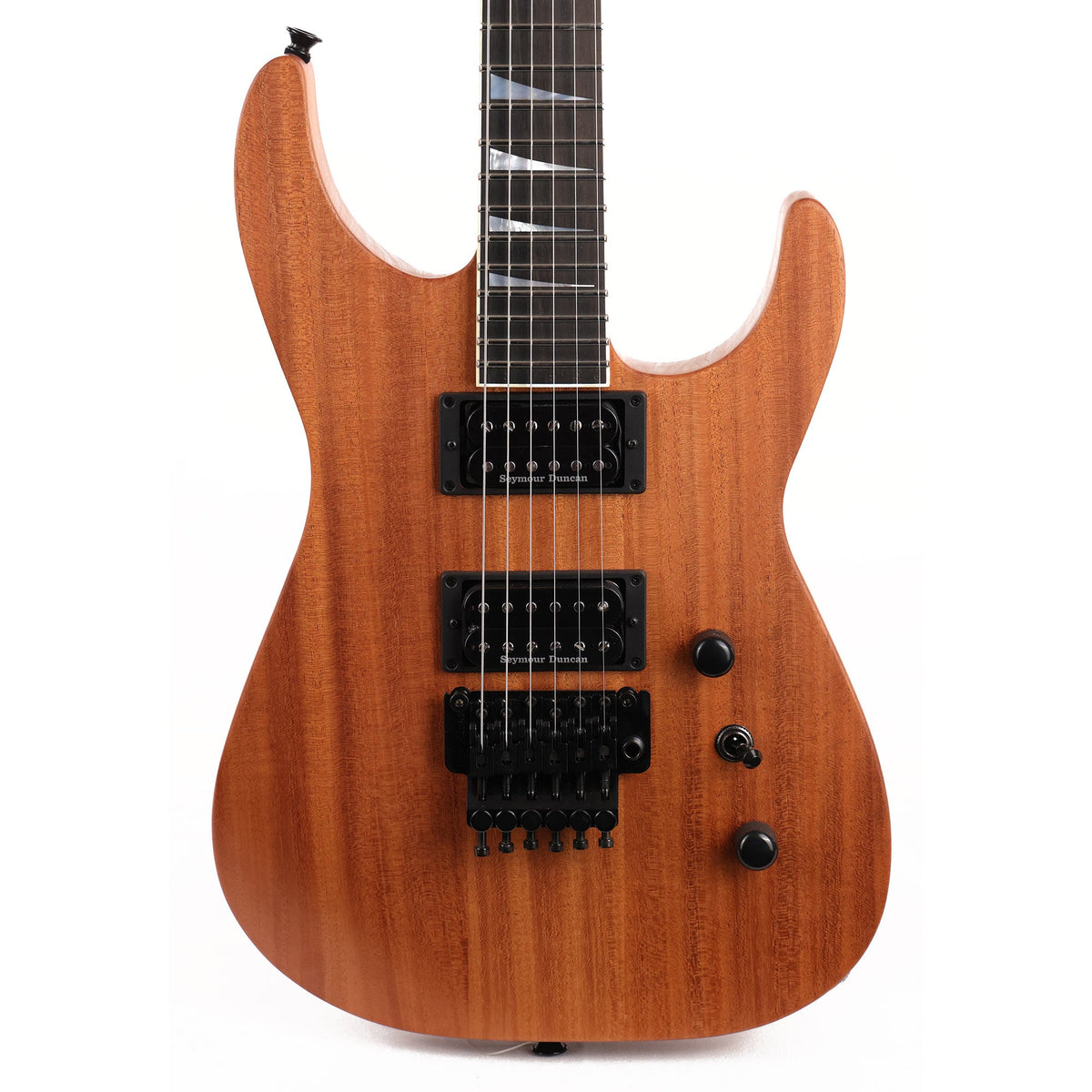 Jackson Custom Shop Exclusive SL2H-V Soloist Natural Series Mahogany Natural Oil — 1