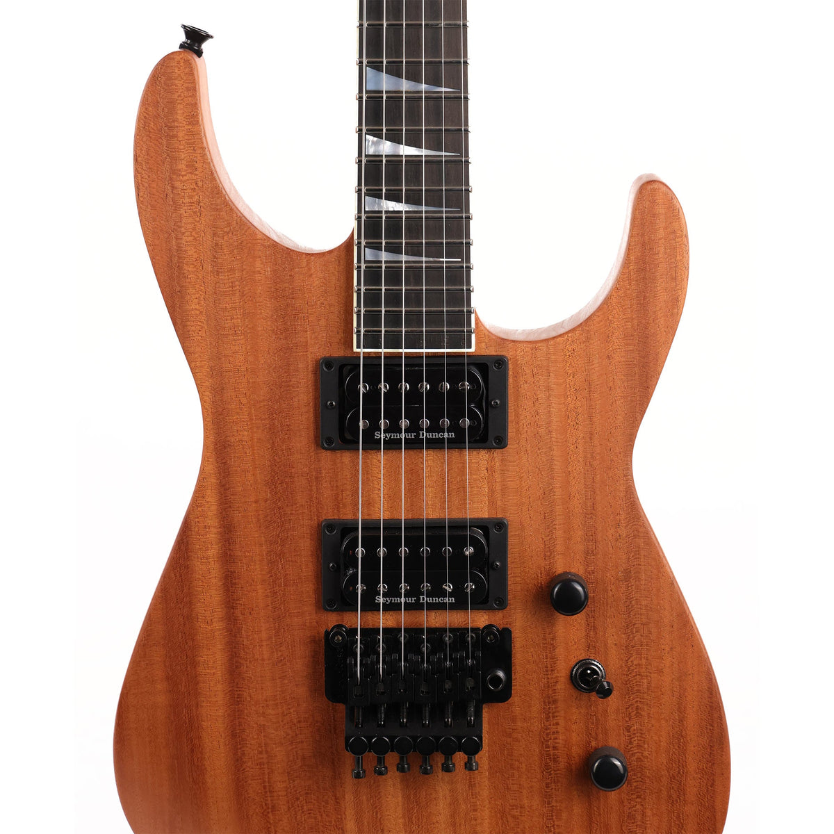 Jackson Custom Shop Exclusive SL2H-V Soloist Natural Series Mahogany Natural Oil — 6